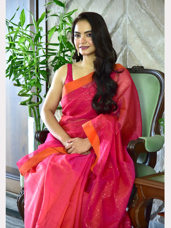 SEQUINS CHANDA SAREE 01