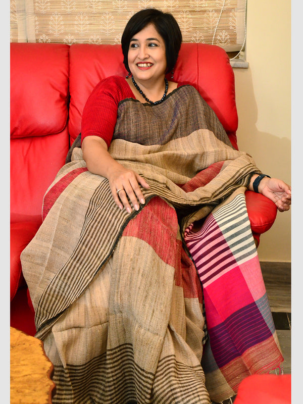 CREPE MULTI SAREE 02