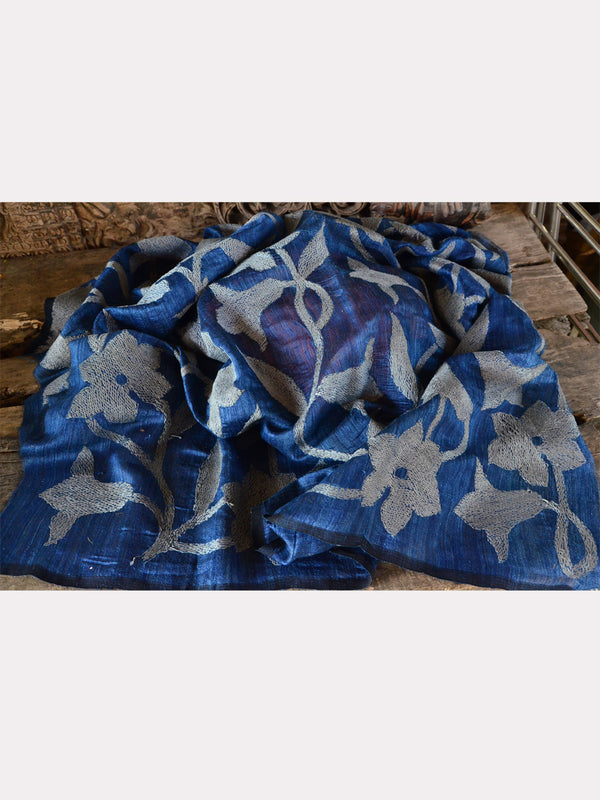 EMB SILK BLOUSE PIECE 05