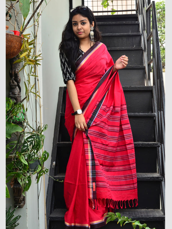 CHATAI COTTON JARI NAKSHA SAREE 01