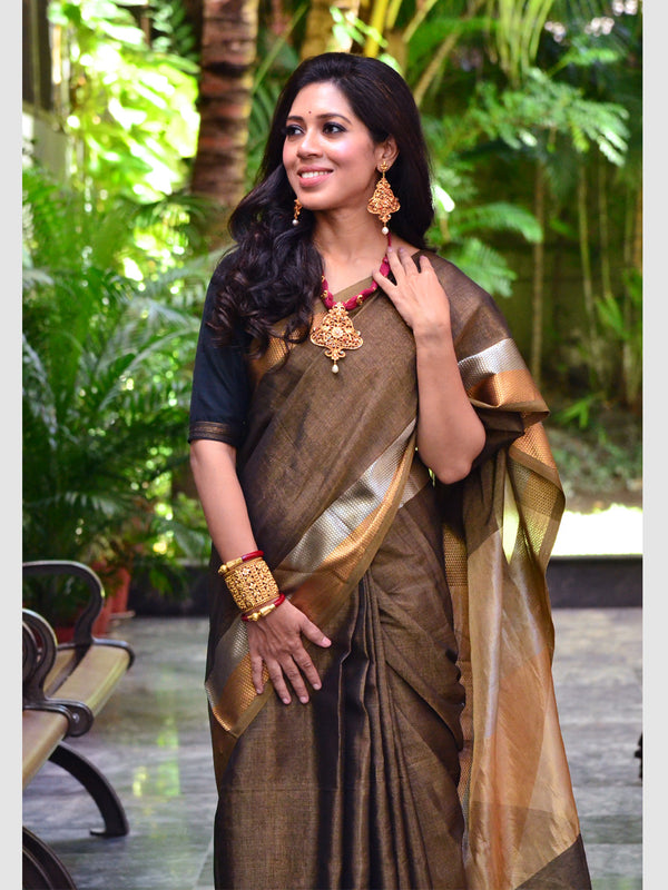 TISSUE JAQ SAREE