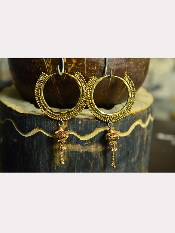 HAND BEATEN BRASS JEWELLERY 09