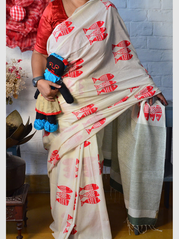 PRINT BANDHAN V SAREE (ANJALI) 02