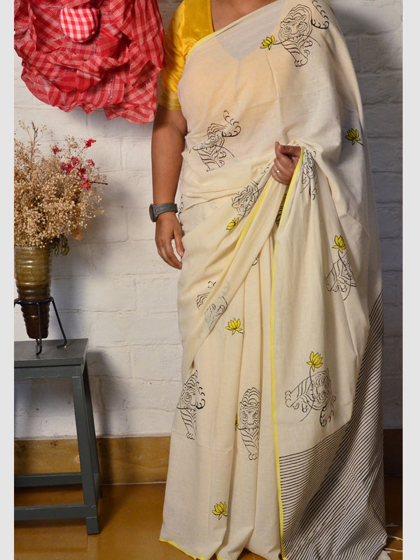 PRINT RARH SAREE (ANJALI) 03