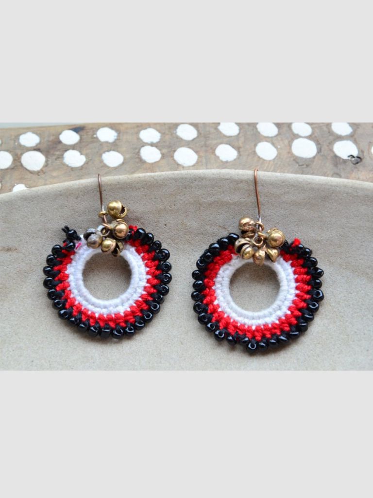 CROCHET EARRING 04
