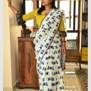 PRINT SAREE 04 (SCOOTER)