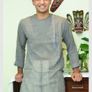 NAYAK KURTA 002 (CHECK BUTI FAB)