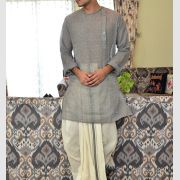 NAYAK KURTA 002 (CHECK BUTI FAB)