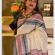 COTTON JORA KALKA SAREE