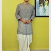 NAYAK KURTA 002 (CHECK BUTI FAB)