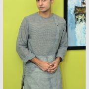 NAYAK KURTA 002 (CHECK BUTI FAB)