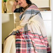 COTTON JORA KALKA SAREE