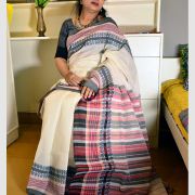 COTTON JORA KALKA SAREE