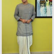 NAYAK KURTA 002 (CHECK BUTI FAB)