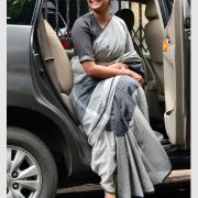 COTTON CHITA SAREE