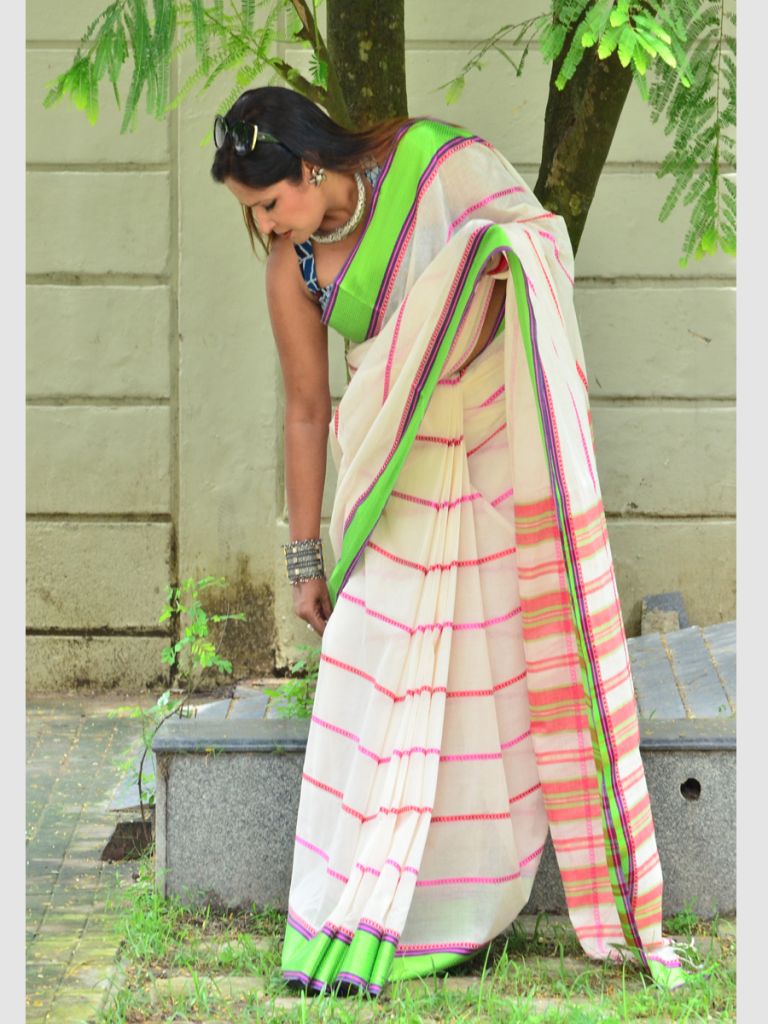 COTTON ALV KALKA SAREE 01