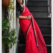 CHATAI COTTON JARI NAKSHA SAREE 01