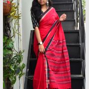 CHATAI COTTON JARI NAKSHA SAREE 01