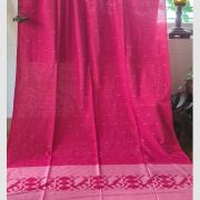 COTTON KHESH ALV SAREE (RED)