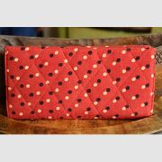 HAND PRINTED NATURAL FABRIC LADIES WALLET 06