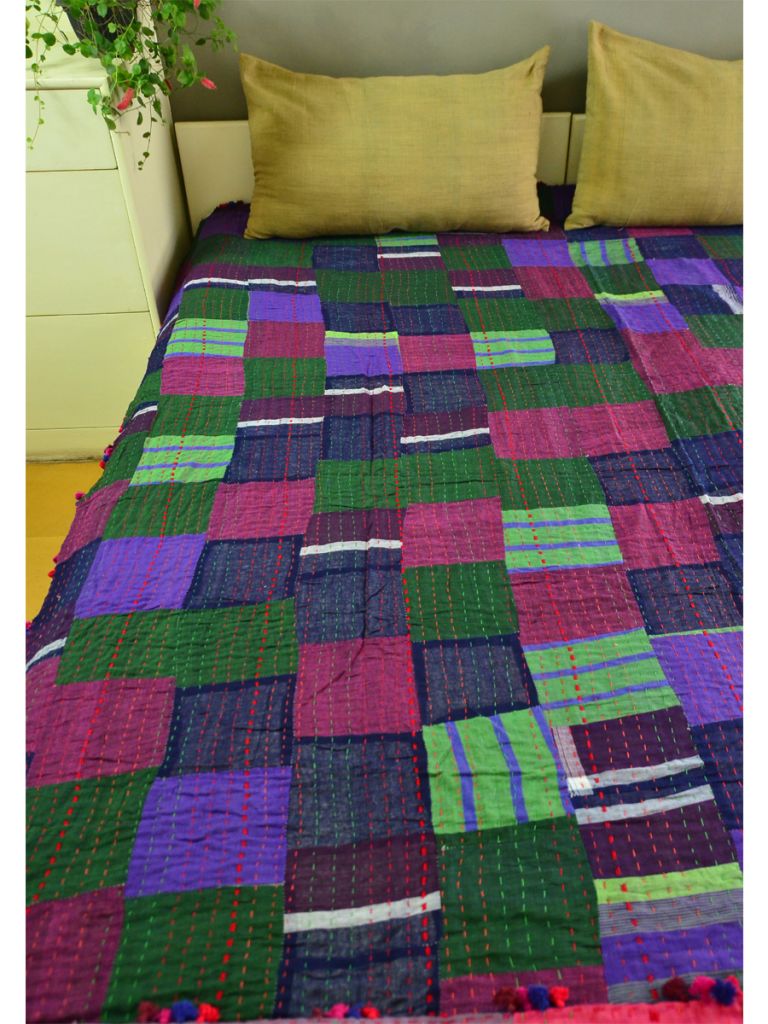 REVERSIBLE HANDMADE KANTHA 07