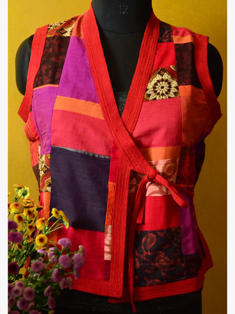 PATCH WAIST COAT(LARGE)01
