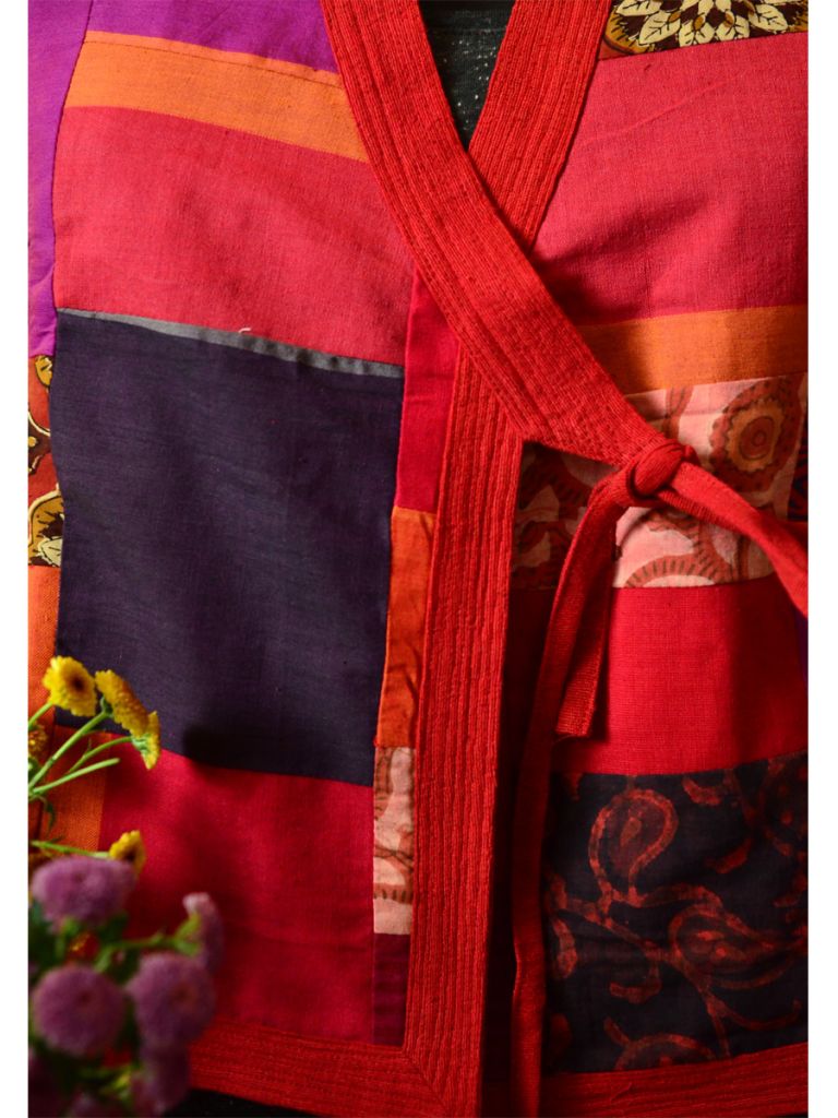 PATCH WAIST COAT(LARGE)01