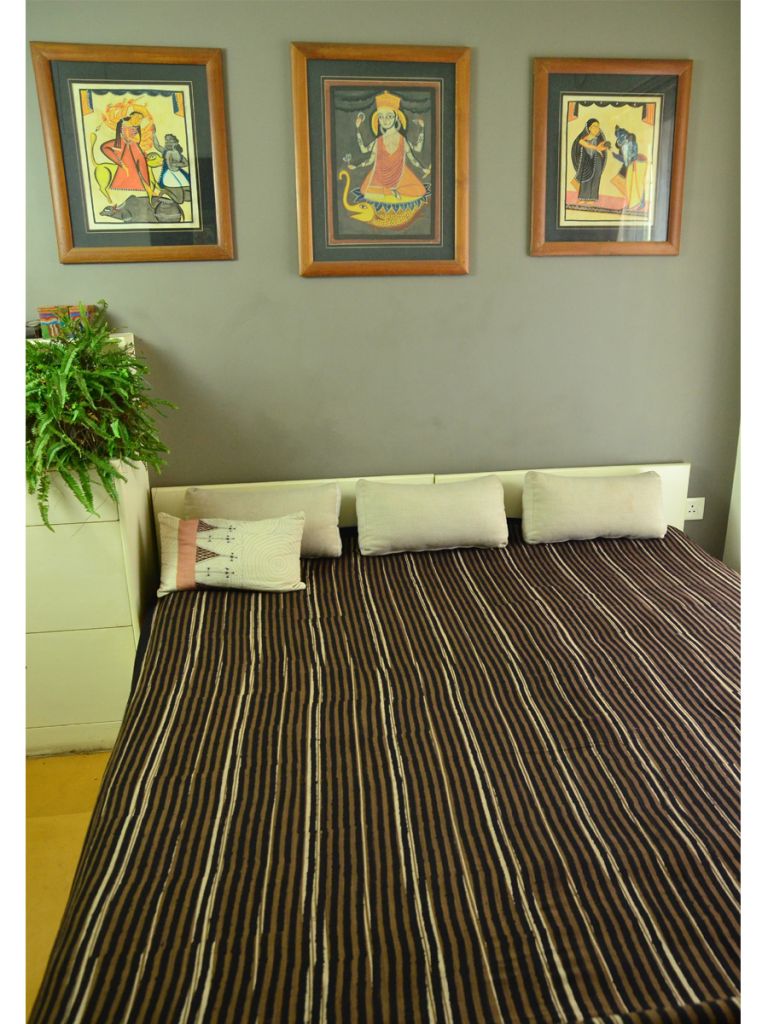 DABU NAT DYE 40S BEDLINEN 03