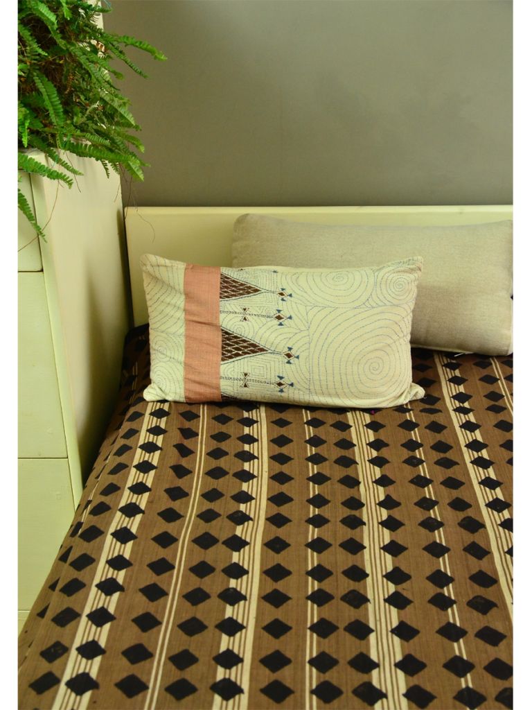 DABU NAT DYE 40S BEDLINEN 02