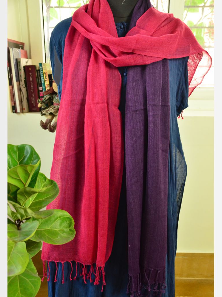 CROSS FLAP SCARF 05
