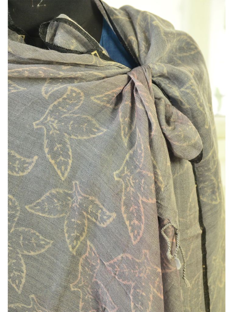 PRINT WOOL SH SCARF 26