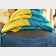 CROSS FLAP SCARF 09
