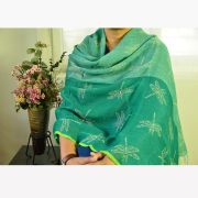 PRINT WOOL SH SCARF 02
