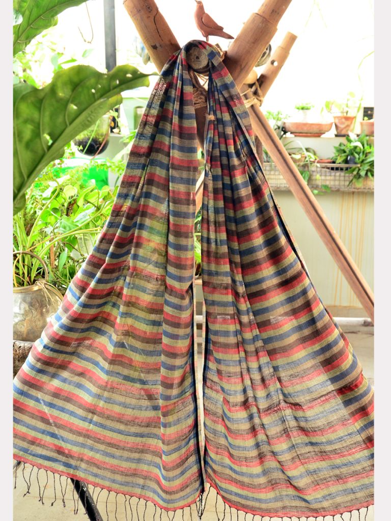 NAT DYE LIN MULTI SCARF 01