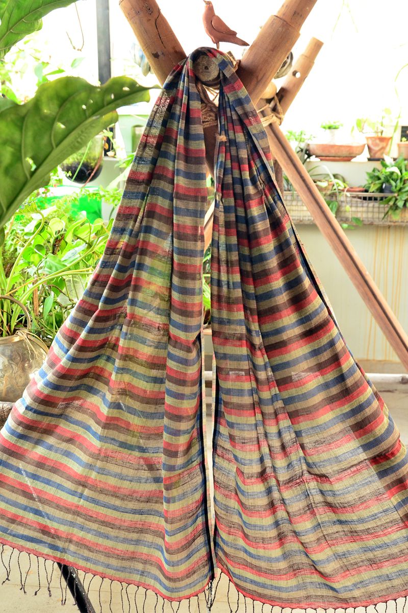 NAT DYE LIN MULTI SCARF 01