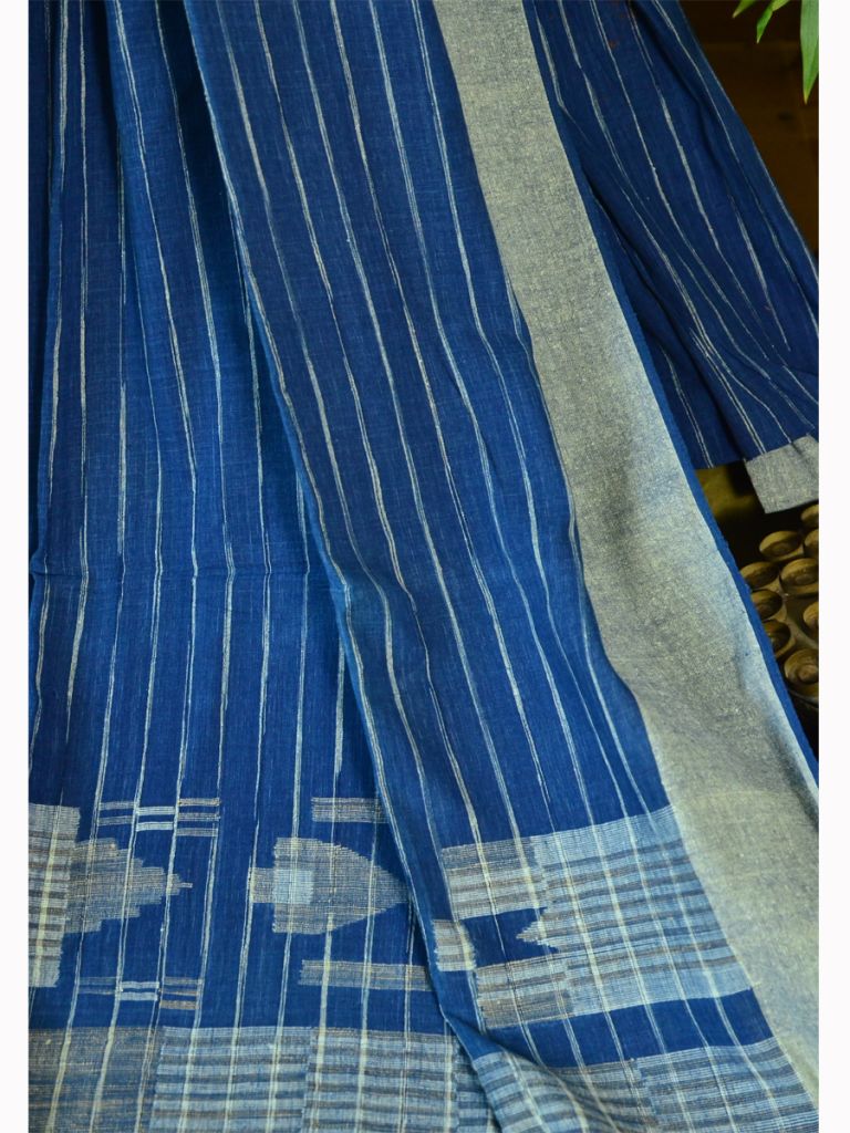 INDIGO NOIL JAM04 SAREE