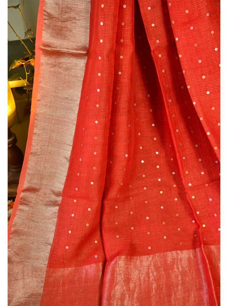 LIN KOTA SEQUINS SAREE 03