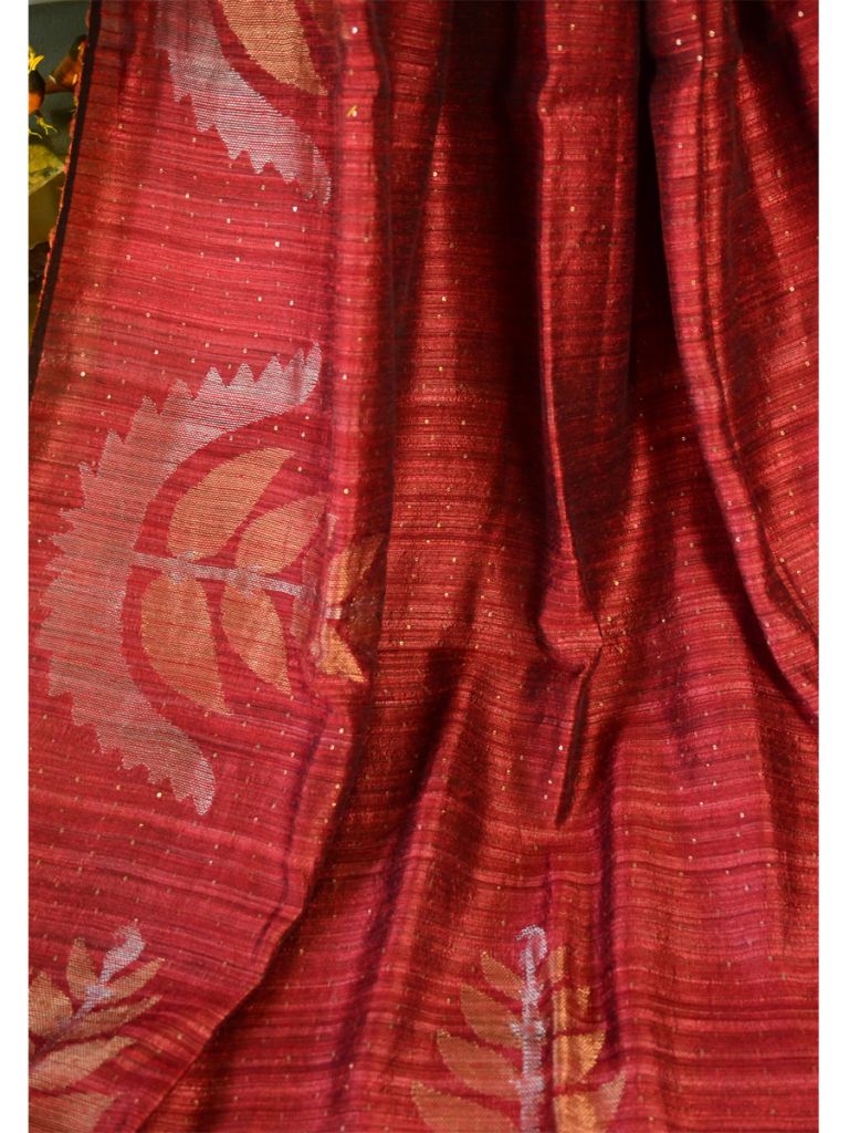 CHAMAN SEQUIN BORDER SAREE 02