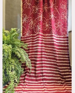 BATIK KORA SAREE 03