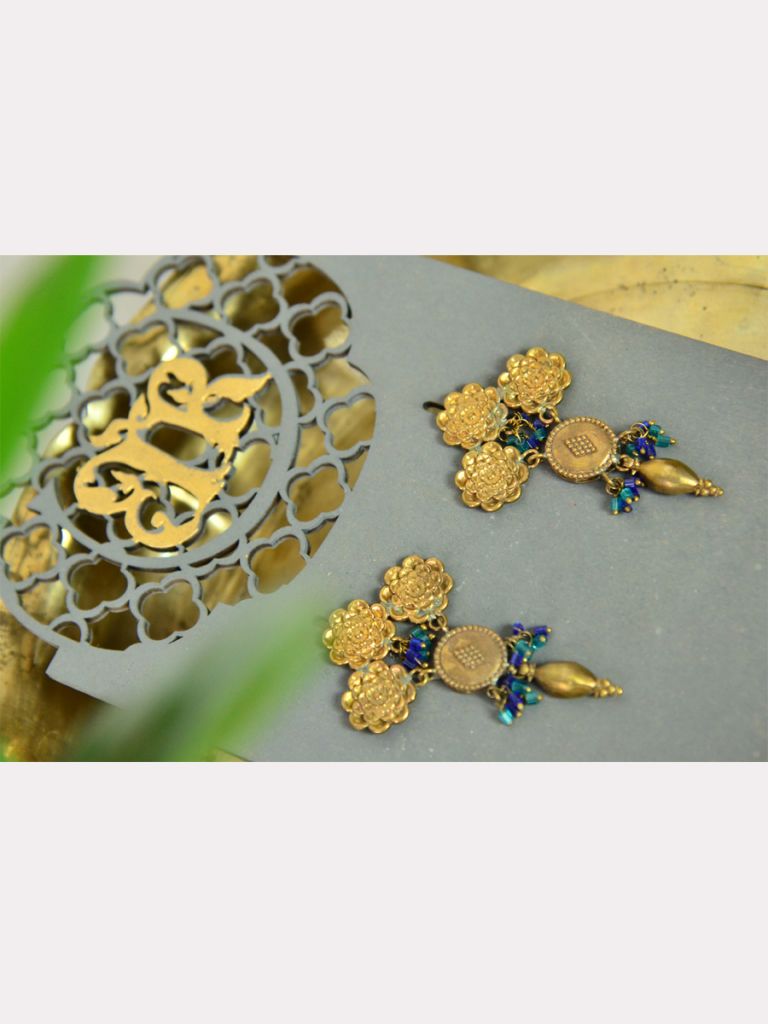 HAND BEATEN BRASS JEWELLERY 05