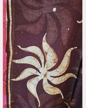 BATIK KORA SAREE 02