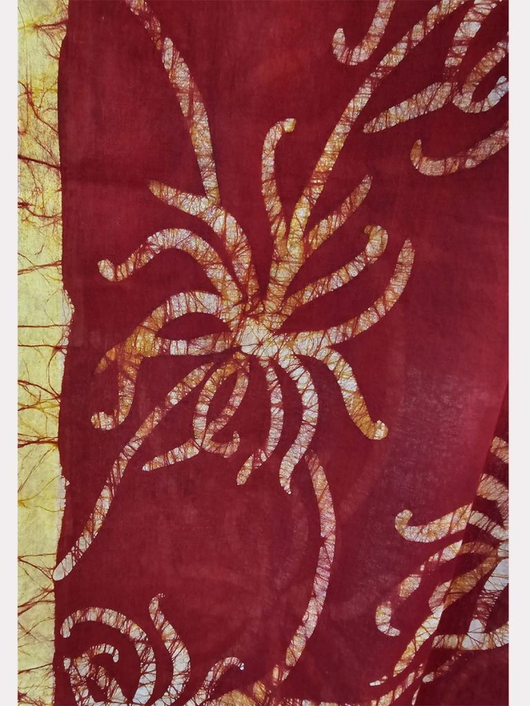 BATIK KORA SAREE 03