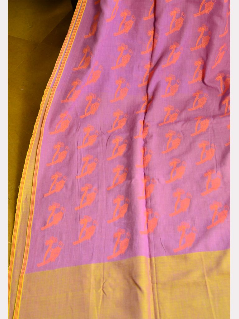 TIA (PRINT CHECK SAREE) 01