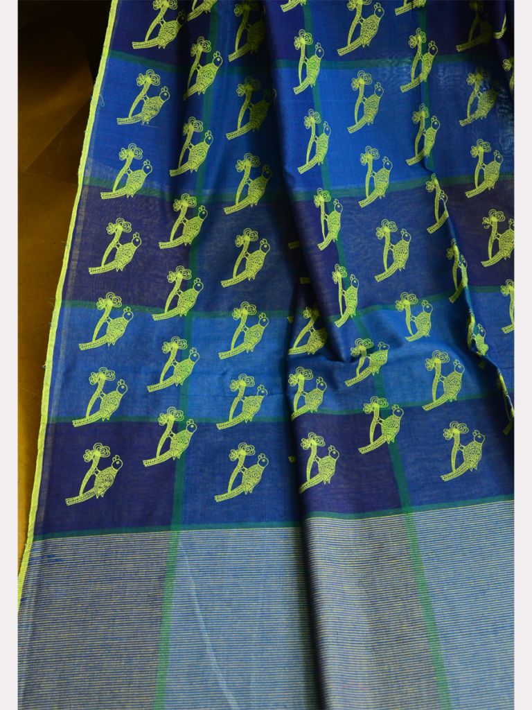 TIA (PRINT CHECK SAREE) 05