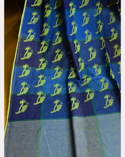 TIA (PRINT CHECK SAREE) 05