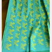 GHODA (PRINT CHECK SAREE) 11